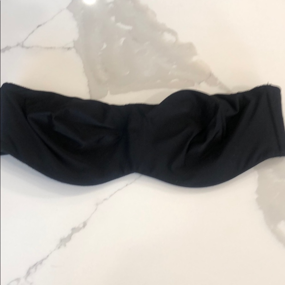 Black Strapless Lilyette Bra